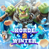 Horde 2 Winter game icon showing winter warrior theme